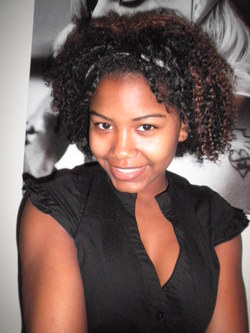 After washing - 3c, Medium hair styles, Female, Curly hair, Black hair hairstyle picture