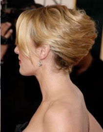 French Twist - Blonde, Wedding hairstyles, Adult hair, Straight hair, Prom hairstyles, Formal hairstyles, Homecoming hairstyles, Knots, Buns, Nubian twists hairstyle picture