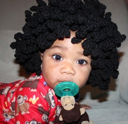 Crochet Afro Wig - 4a, Mature hair, Male, Medium hair styles, Kids hair, Afro, Female, Teen hair, Makeovers, Black hair, Adult hair hairstyle picture
