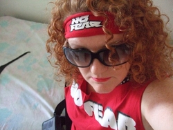 head band - Redhead, Long hair styles, Readers, Female, Curly hair, Adult hair hairstyle picture
