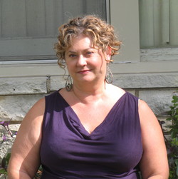 Debra 9-19-09 2.jpg - Brunette, 3a, Mature hair, Medium hair styles, Updos, Readers, Curly hair hairstyle picture
