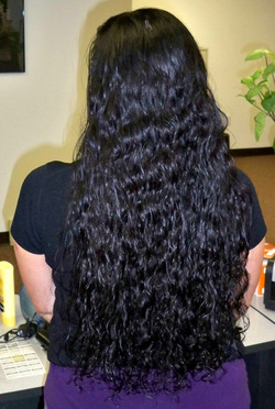 Long 3B Curls - Brunette, 3b, 3a, Long hair styles, Readers, Female, Teen hair, Black hair, Adult hair, Spiral curls hairstyle picture