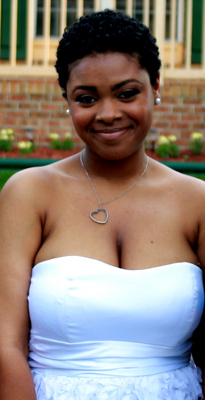 My Prom Picture :) - Brunette, 3c, Very short hair styles, Readers, Female, Curly hair, Teen hair, Prom hairstyles, Teeny weeny afro, Twist out, Natural Hair Celebration hairstyle picture