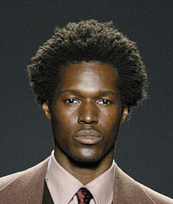 Natural Chic - Brunette, 4b, Male, Short hair styles, Afro, Styles hairstyle picture