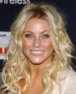 Julianne Hough - Blonde, Celebrities, Wavy hair, Long hair styles, Female, Curly hair hairstyle picture