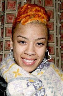 Keisha Cole - Redhead, Kinky hair, Styles, Female, Adult hair, Finger waves hairstyle picture
