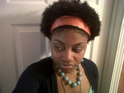 LAZY Wash N Go - 3c, 4a, 4b, Short hair styles, Kinky hair, Readers, Afro puff hairstyle picture