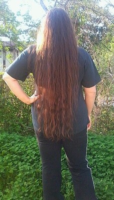 My long ringlets and waves - Brunette, 2b, Long hair styles, Readers, Female, Adult hair hairstyle picture