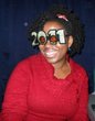this is my braid out for new years - 2010 holiday photos