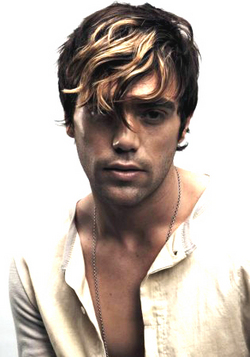 Hi-lighted Waves - 2a, Brunette, Blonde, Wavy hair, Male, Short hair styles, Styles, Teen hair hairstyle picture