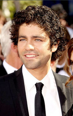 Adrien Grenier - Brunette, Celebrities, Male, Short hair styles, Curly hair, 2009 Emmy Awards hairstyle picture
