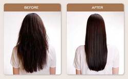 Brazilian Blowout Straightening - Brunette, Long hair styles, Female, Makeovers, Adult hair hairstyle picture