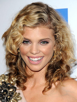 Anna Lynne McCord - Blonde, Celebrities, Long hair styles, Female, Curly hair hairstyle picture