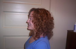 Haircut left - Redhead, 3b, 3a, Medium hair styles, Readers, Styles, Female, Curly hair, Adult hair hairstyle picture