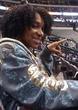 rockin a 1 day old twistout at a game - Curly kinky hair, 3c