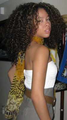 learning to accept the curls - Brunette, 3c, 4a, Long hair styles, Readers, Curly hair, Teen hair hairstyle picture