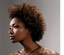 Natural - Brunette, 3c, 4a, Short hair styles, Kinky hair, Styles, Female hairstyle picture