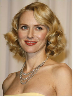 Naomi Watts - Blonde, Celebrities, Wavy hair, Medium hair styles, Female, Curly hair, Finger waves, Bob hairstyles hairstyle picture