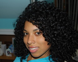 DEVA BOUND - 3b, Medium hair styles, Female, Curly hair, Makeovers, Black hair, Deva Curly Girl Challenge hairstyle picture