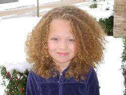 My mom says I have to always love my curls because they are what makes me who God intended me to be. - Blonde, 3b, Medium hair styles, Kids hair, Readers, Female, Curly hair, Layered hairstyles hairstyle picture