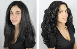 Curl Junkie Makeover: Jen - Long hair styles, Female, Curly hair, Makeovers, Black hair hairstyle picture