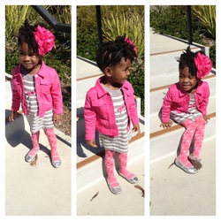 "BIG BOWS AND UPDO'S" - Kids hair, Updos, Twist hairstyles, Readers, Female, Black hair, Twist out hairstyle picture