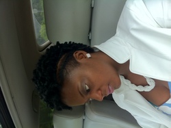 Semi-Hawk - 3c, 4a, Short hair styles, Twist hairstyles, Female, Adult hair, Flat twists, Mohawk hairstyle picture