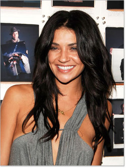Jessica Szohr - Celebrities, Long hair styles, Female, Curly hair, Black hair hairstyle picture