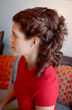 formal curly look - Brunette