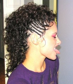 my fave style - Long hair styles, Readers, Female, Curly hair, Black hair, Adult hair, Cornrows hairstyle picture
