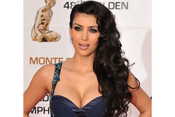 Kim Kardashian - Brunette, 2b, Celebrities, Long hair styles, Special occasion, Female hairstyle picture