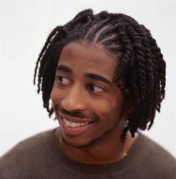 Cornrow-Twist - Male, Short hair styles, Kinky hair, Twist hairstyles, Styles, Adult hair, Cornrows, Tree braids hairstyle picture