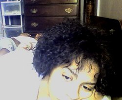 first time big curls - Brunette, 3a, Wavy hair, Medium hair styles, Readers, Female, Curly hair, 2c, Black hair, Adult hair hairstyle picture