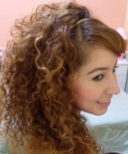 I love my curls - Redhead, Brunette, 3b, Long hair styles, Readers, Female, Curly hair hairstyle picture