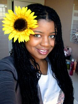 long twist extensions - Brunette, Kinky hair, Long hair styles, Braids, Readers, Female, Black hair, Adult hair, Kinky twists, Senegalese twists, Hair extensions hairstyle picture
