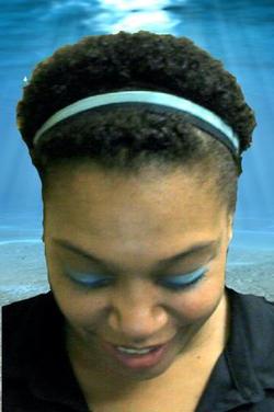 Twist Puff - Brunette, 3c, Short hair styles, Twist hairstyles, Afro, Readers, Adult hair hairstyle picture