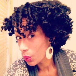 MamaNaturalista's TwistOut/BantuKnotOut :-)  - Brunette, 3c, Short hair styles, Twist hairstyles, Readers, Female, Adult hair, Bantu knots, Bantu knot out, Twist out hairstyle picture