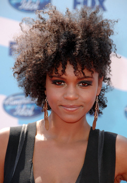 Syesha Mercado - Celebrities, Short hair styles, Medium hair styles, Kinky hair, Female, Black hair, Twist out hairstyle picture