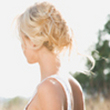 Curly Hair Style: Buns