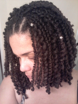 Spiral Dred Locs - Brunette, 4a, 4b, Celebrities, Mature hair, Medium hair styles, Kids hair, Kinky hair, Long hair styles, Readers, Curly hair, Teen hair, Makeovers, Adult hair, Dreadlocks, Curly kinky hair hairstyle picture