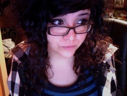 Slighty Tapered and Peek-A-Booed - Brunette, 3b, 3a, Long hair styles, Readers, Female, Curly hair, Teen hair, Black hair hairstyle picture