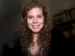 CG Week 1: Happy Camper! - Blonde, 3b, Long hair styles, Readers, Female, Curly hair, Adult hair hairstyle picture