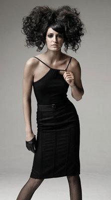 Sebastian Fall 2009 - Brunette, Updos, Long hair styles, Styles, Female, Curly hair hairstyle picture