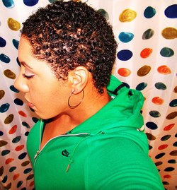 3 months after the buzzcut - Brunette, 3c, 4a, Very short hair styles, Kinky hair, Afro, Readers, Female, Black hair hairstyle picture