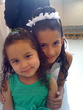 curly girls on first communion - Curly kinky hair, 3c