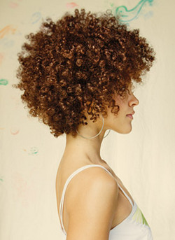 Bumble and bumble - Brunette, Blonde, 3c, Short hair styles, Kinky hair, Afro, Styles, Female, Curly hair hairstyle picture