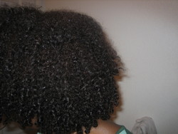 naked hair - Brunette, 3c, 4a, Short hair styles, Kinky hair, Readers, Female hairstyle picture