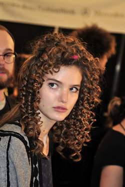 Tibi Fall 2010 - Courtesy of Runway Weekly - Redhead, 3a, Styles, Female, Curly hair, Formal hairstyles hairstyle picture