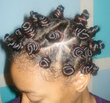 bantu knots - nubian knots