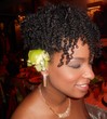 bridesmaid twistout updo - wedding hairstyles